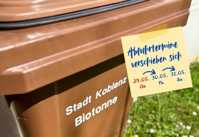 Abfuhrtermine Hinweis Christi Himmelfahrt 2025 Abfuhrtermine Hinweis Christi Himmelfahrt 2025