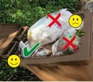 Foto Bioabfall ja, aber bitte ohne Plastik Foto Bioabfall ja, aber bitte ohne Plastik