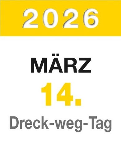 Dreck-weg-Tag 2025 Dreck-weg-Tag 2025