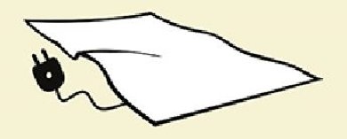 Foto Elektrische Heizdecke - Elektrogerät