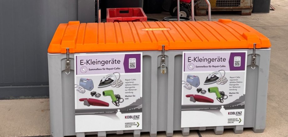 Elektro-Kleingeräte-Spendenbox
