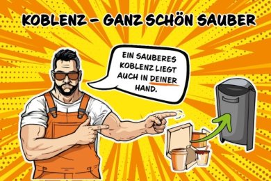 Stadtsauberkeits-Kampagne Reiner der Straßenreiniger Homepage Hinweis Stadtsauberkeits-Kampagne Reiner der Straßenreiniger