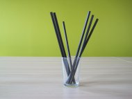 Foto Kunststofftrinkhalme