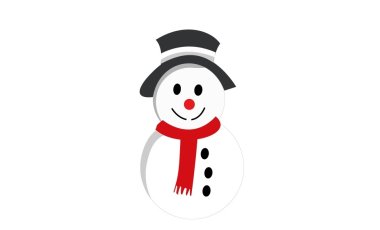 Zeichnung eines Schneemannes Zeichnung eines Schneemannes