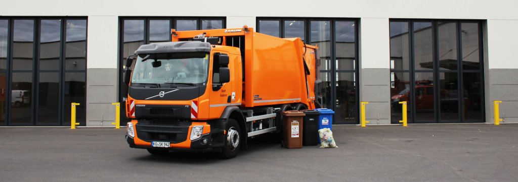 Foto Müllfahrzeug Foto Müllfahrzeug