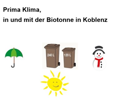 Titelseite Prima Klima in und um die Biotonne in Koblenz Titelseite Prima Klima in und um die Biotonne in Koblenz