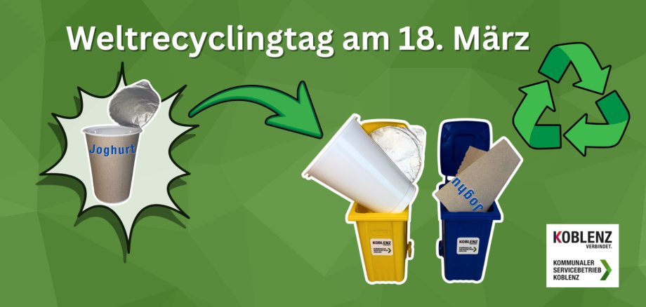 Foto zum Weltrecyclingtag