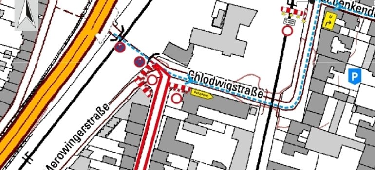 Plan Schützenstrasse Teil 1