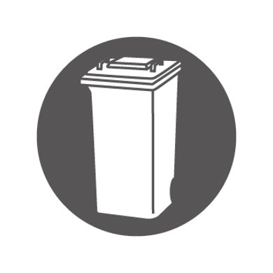 Icon Graue Tonne Icon Graue Tonne